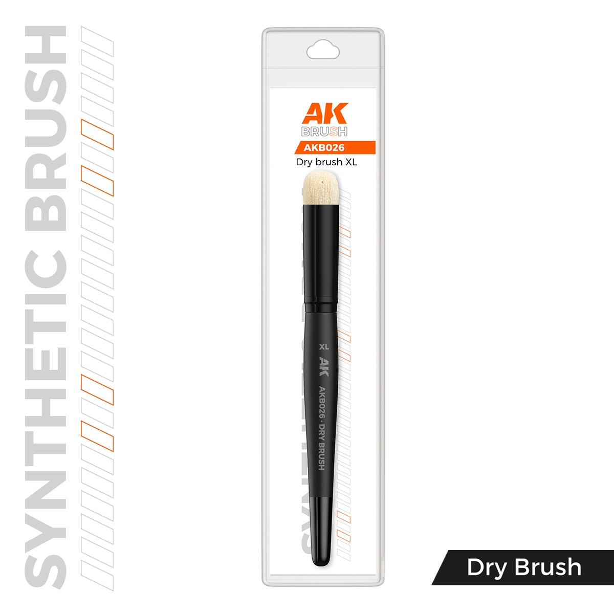 AK Interactive AKB026 AK SYNTHETIC DRY BRUSH – XL – zdjęcie 2