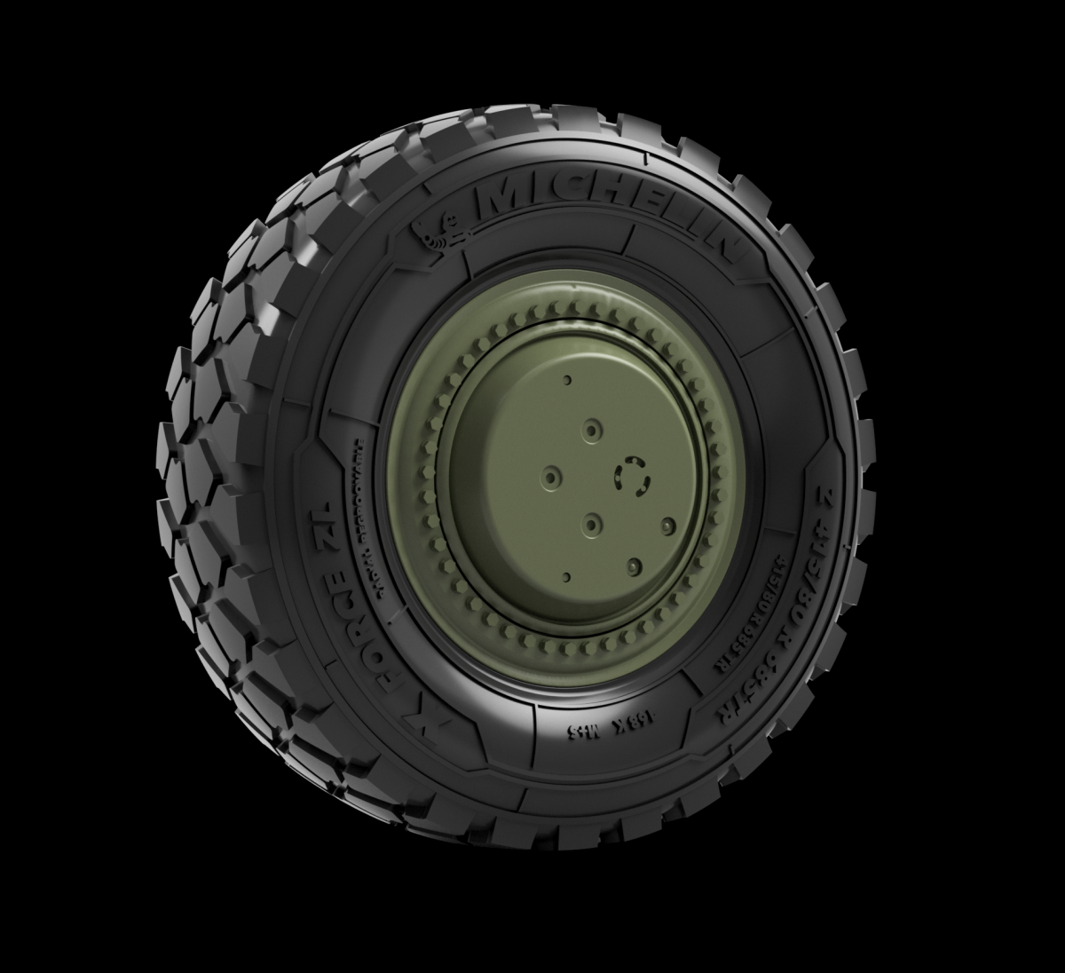 Roues de route Panzer Art RE35-782 Boxer GTF (Michelin X Force) 1/35  – image 2