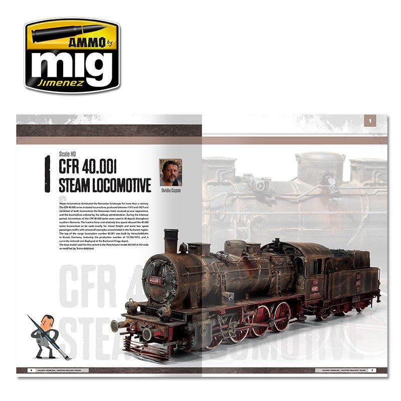 AMMO de Mig Jimenez 6250 ÉCOLE DE MODÉLISME - MODÉLISME FERROVIAIRE : PEINTURE DE TRAINS RÉALISTES – Bild 2