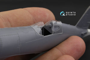Verrière transparente thermoformée Quinta Studio QC72023 F4U-1 Corsair (pour maquette Tamiya) au 1/72  – image 3