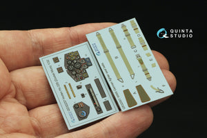 Quinta Studio QD32237 Horten Ho 229 Intérieur coloré imprimé en 3D sur papier décalcomanie (Zoukei Mura) 1/32  – immagine 9