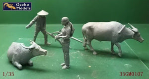 Gecko Models 35GM0107 Agriculture au Vietnam dans les années 60-70, échelle 1/35 – image 2