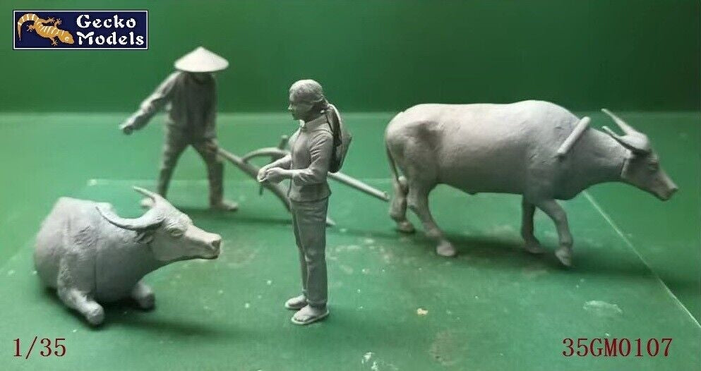 Gecko Models 35GM0107 Agriculture au Vietnam dans les années 60-70, échelle 1/35 – image 2