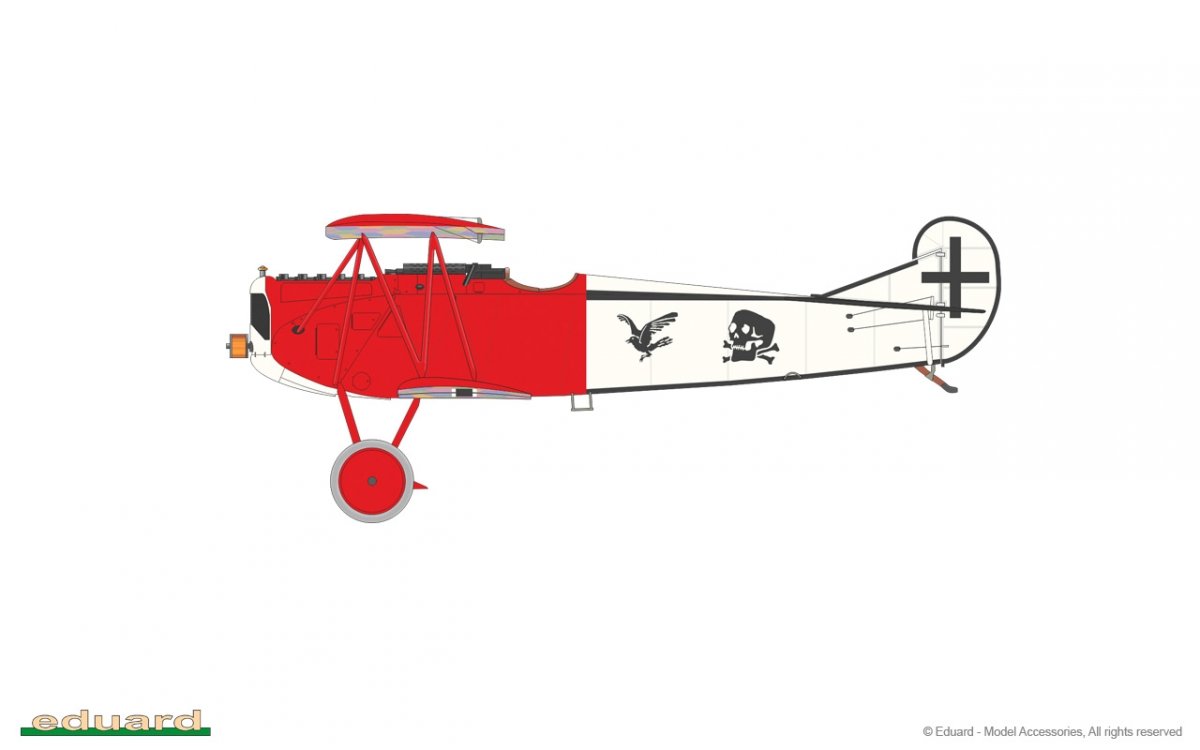 Eduard 8136 Fokker D.VII (OAW) ProfiPACK édition 1/48 – immagine 6