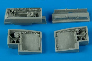 Baies de train d&amp;#39;atterrissage Aires 7200 J35 Draken 1/72 HASEGAWA