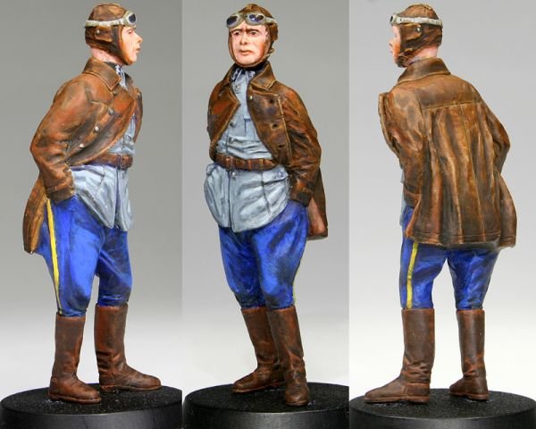 ToRo Modèle 32F04 Septembre 1939 - Pilote de l&amp;#39;escadron Kościuszko / Guerre polono-bolchevique 1920 - Pilote de chasse polonais, 7e escadron Kościuszko 1/32 – immagine 3