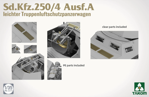 Takom 2211 Sd.Kfz.250/4 Ausf. A Leichter Truppenluftschutzpanzerwagen 1/35