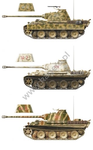 Kagero 15031 Pz.Kpfw. V Panther en attaque et en défense (décalcomanie) PL/EN – imagen 7