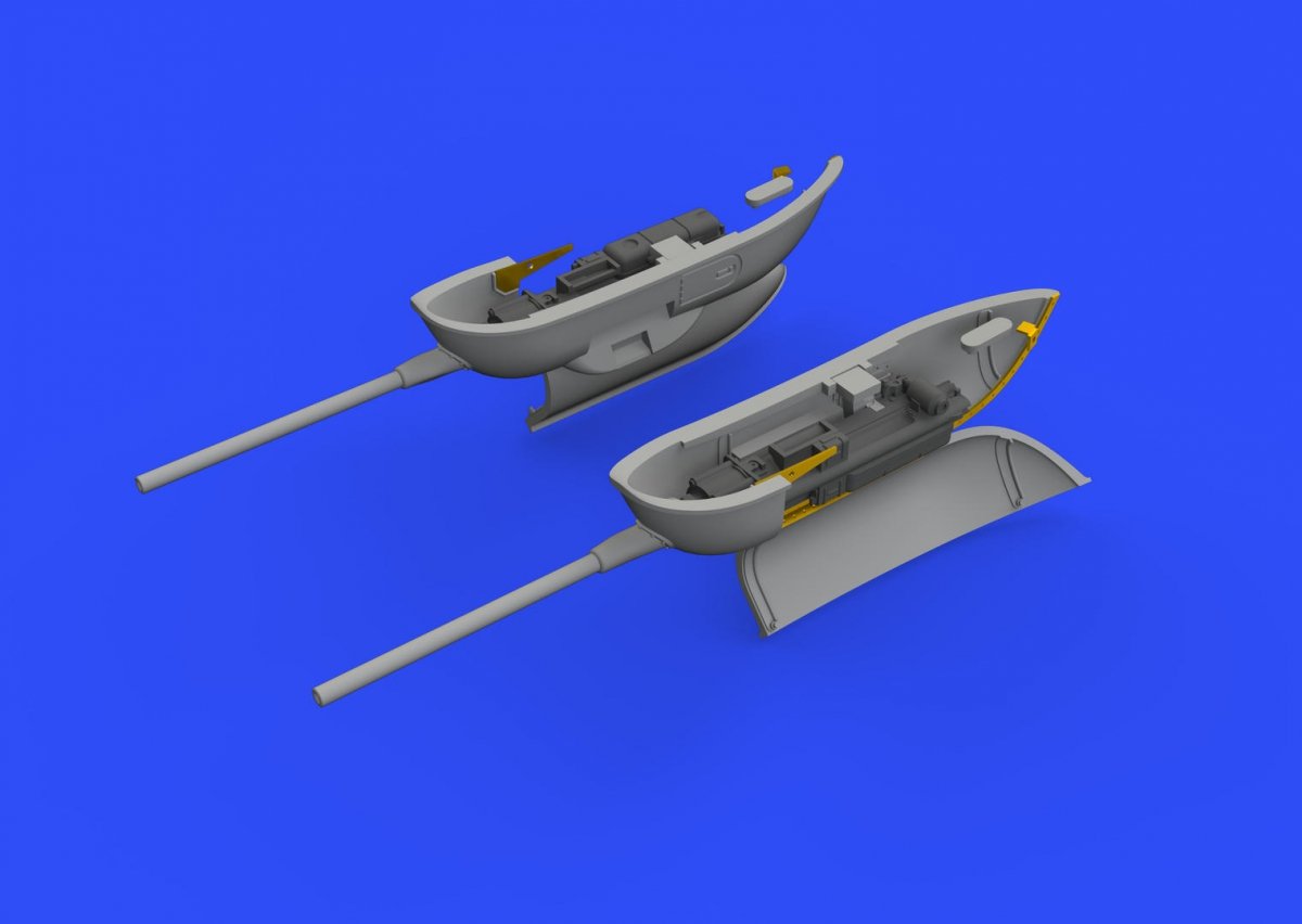 Eduard 648403 Nacelles de canon Bf 109G TAMIYA 1/48 – Bild 2