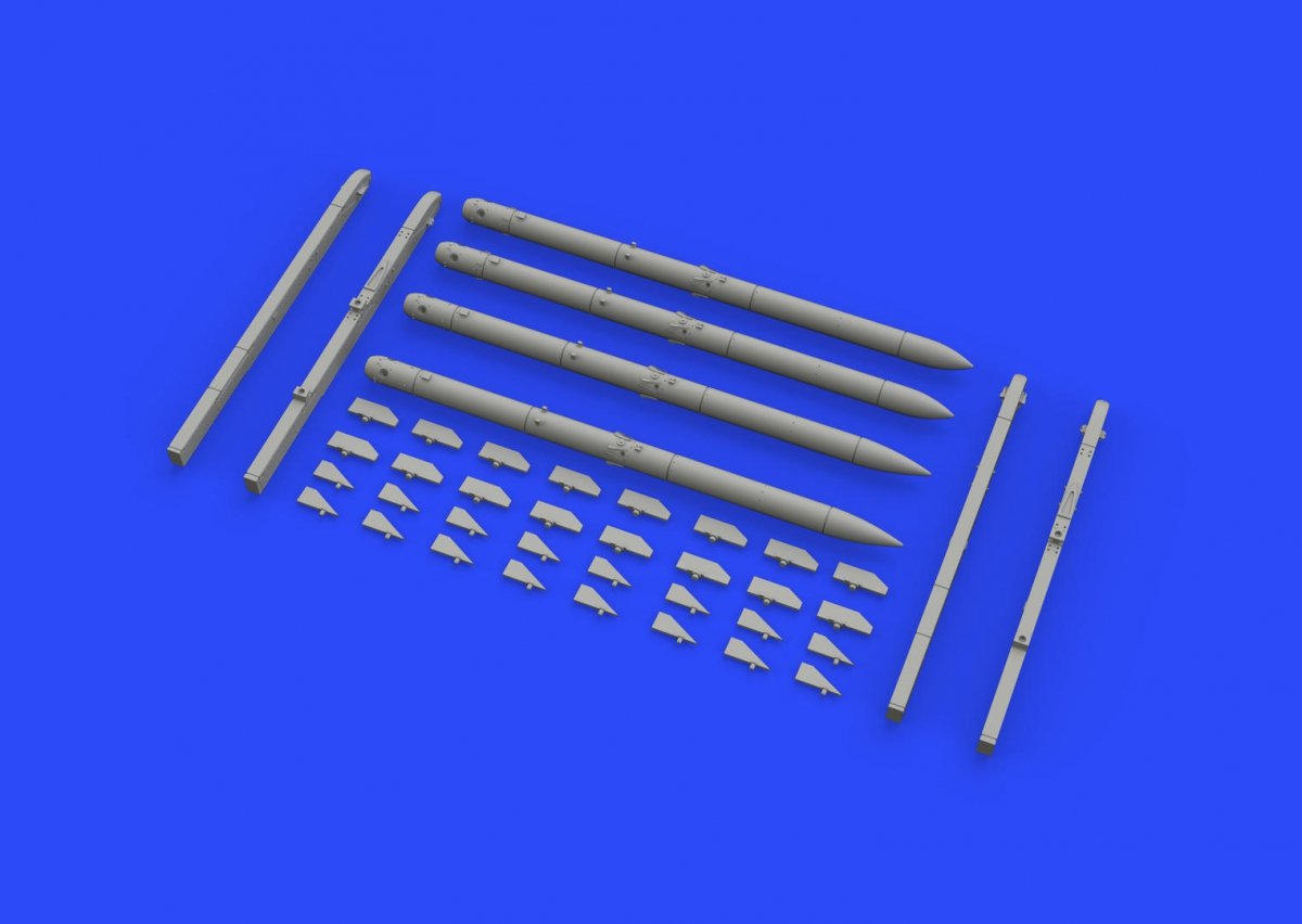 Eduard 672219 AIM-120C AMRAAM 1/72 – immagine 3