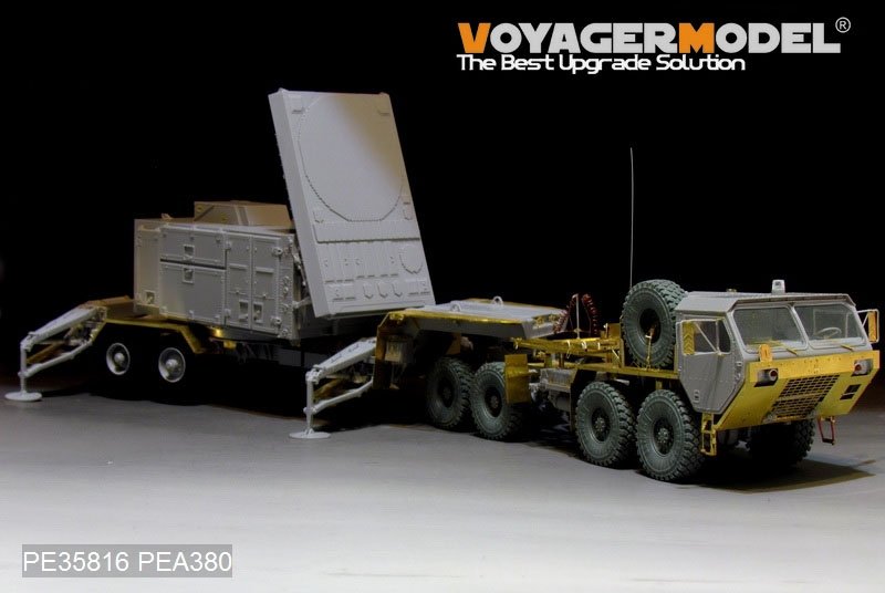 Maquette Voyager PE35816 Radar moderne USAN/MPQ-53 avec tracteur M983 (pour TRUMPETER 01021+01022) 1/35 – immagine 3