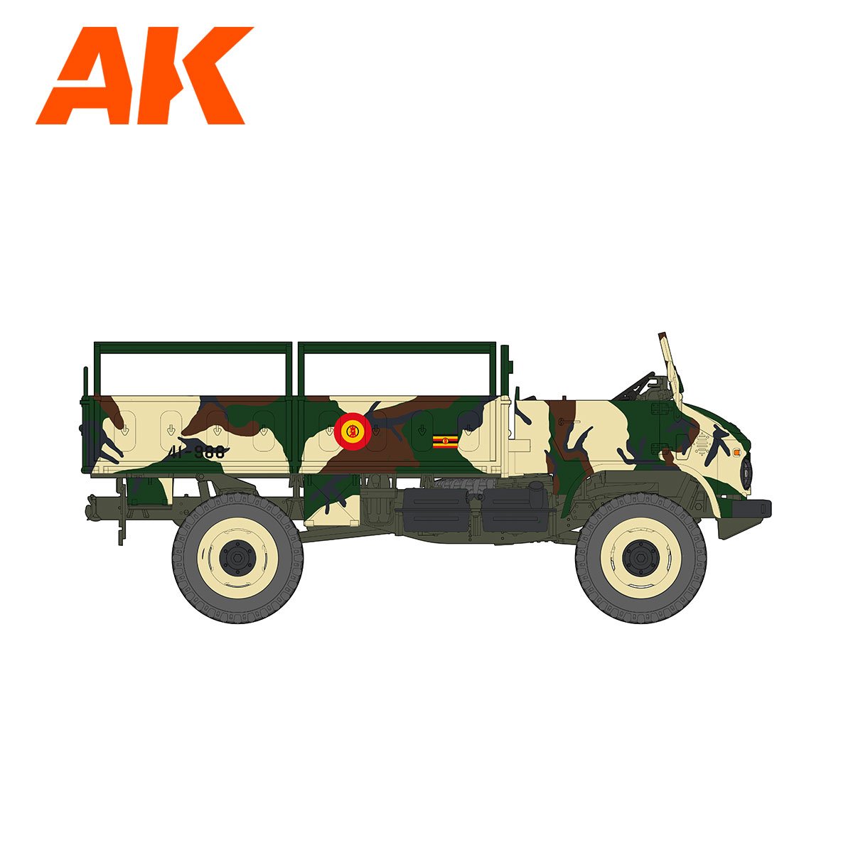 AK Interactive AK35505 UNIMOG S 404 EUROPE &amp;amp; AFRIQUE 1/35 – image 7