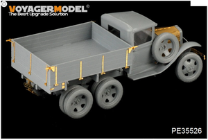 Voyager modèle PE35526 WWII soviétique GAZ-AAA Mod.1940 camion cargo pour MINIART 35136 1/35 – immagine 2