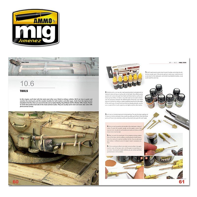 Ammo of Mig Jimenez 6204 ENCYCLOPÉDIE DES TECHNIQUES DE MODÉLISME – VÉHICULES BLINDÉS VOLUME 5 – FINAL ACCENTS (Polonais) – imagen 2