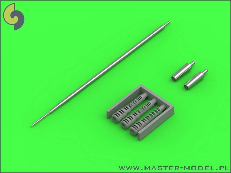 Master AM-48-092 MiG-19S (Farmer C) - gun barrels set, &amp; Pitot Tube (1/48)