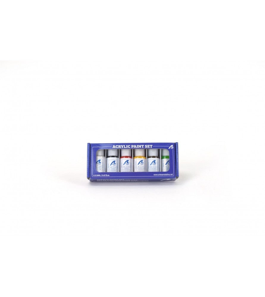 ARTESANIA LATINA 277PACK18 Zestaw farb akrylowych 6x20 ml - La Renard