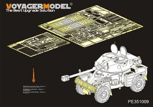 Maquette Voyager PE351009 Panhard AML-90 français (1961-présent) - Véhicule blindé Basic Tiger 4635 - Échelle 1/35