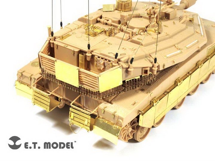 Maquette ET E35-097 Char Merkava Mk.IV israélien LIC Basic (Pour ACADEMY 13227) (1/35) – Bild 7