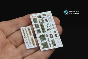 Intérieur imprimé en 3D et coloré sur papier décalcomanie (Border Model) Quinta Studio QD35084 A6M2 Zero (Nakajima Prod.) 1/35 – image 2