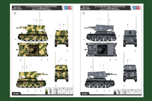 Hobby Boss 83807 4,7 cm Pak(t) Sfl.auf Fgst. Pz.Kpfw.35 R 731(f) (1/35) – imagen 3