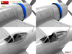 MiniArt 48009 P-47D-25RE THUNDERBOLT. KIT DE BASE 1/48  – immagine 12