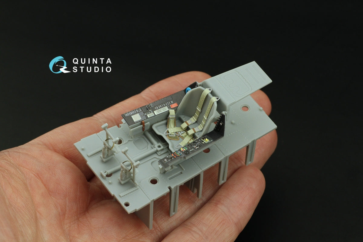 Intérieur coloré imprimé en 3D sur papier décalcomanie Quinta Studio QD32221 FW 190A-4 (Zoukei Mura SWS) 1/32 – image 7