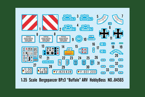 Hobby Boss 84565 Véhicule blindé de secours allemand moderne BPz3 « Buffalo » 1/35 – Bild 3