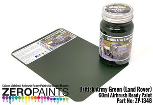 Peinture Zero Paints ZP-1348 Vert armée britannique (Land Rovers) 60 ml – image 2
