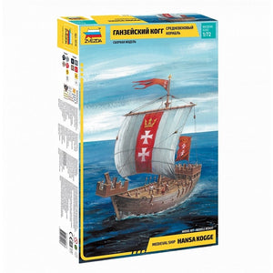 Zvezda 9018 Hansa Kogge 1/72 – immagine 2