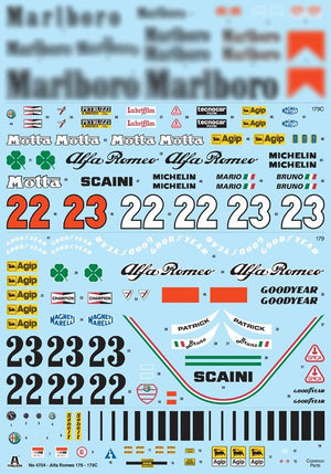 Italeri 4704 ALFA ROMEO 179-179C (1/12) – image 16