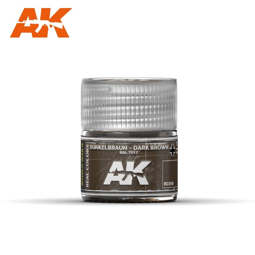 AK Interactive RC056 DUNKELBRAUN – MARRON FONCÉ RAL 7017 10 ml