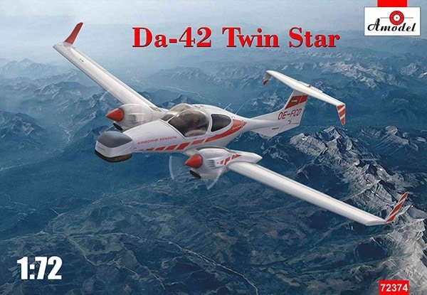 Maquette Amodel 72374 Diamond DA-42 Twin Star 1/72 