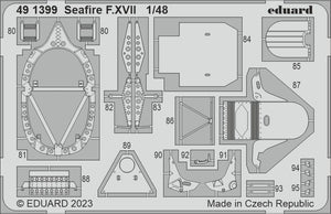 Eduard 491399 Seafire F. XVII Airfix 1/48 – image 2