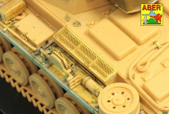 Aber 48A31 Grilles pour Pz.Kpfw. III et Stug III Compatibles avec les modèles Tamiya : 32540 ; 32524 ; 32525 ; 32543 ; 1/48 – imagen 9