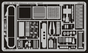 Eduard 35580 M-1025 extérieur 1/35 Academy – image 2