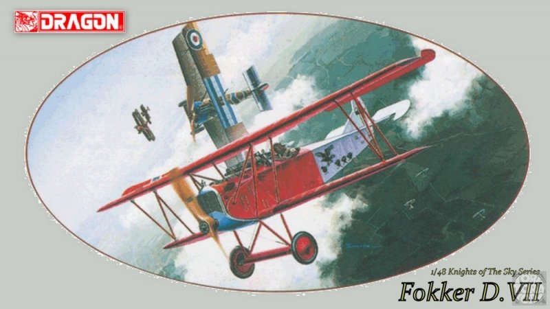 Dragon 5905 Fokker D.VII (1/48)