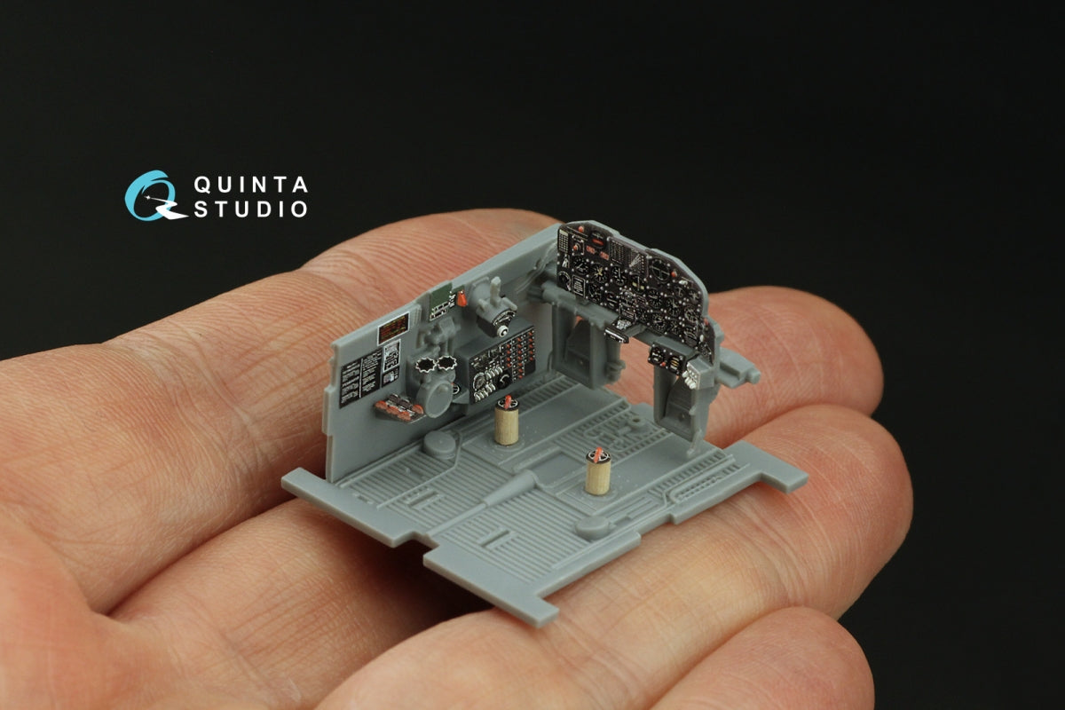 Quinta Studio QD48434 P-47D-25 Thunderbolt Intérieur coloré imprimé en 3D sur papier décalcomanie (Miniart) 1/48  – Bild 9