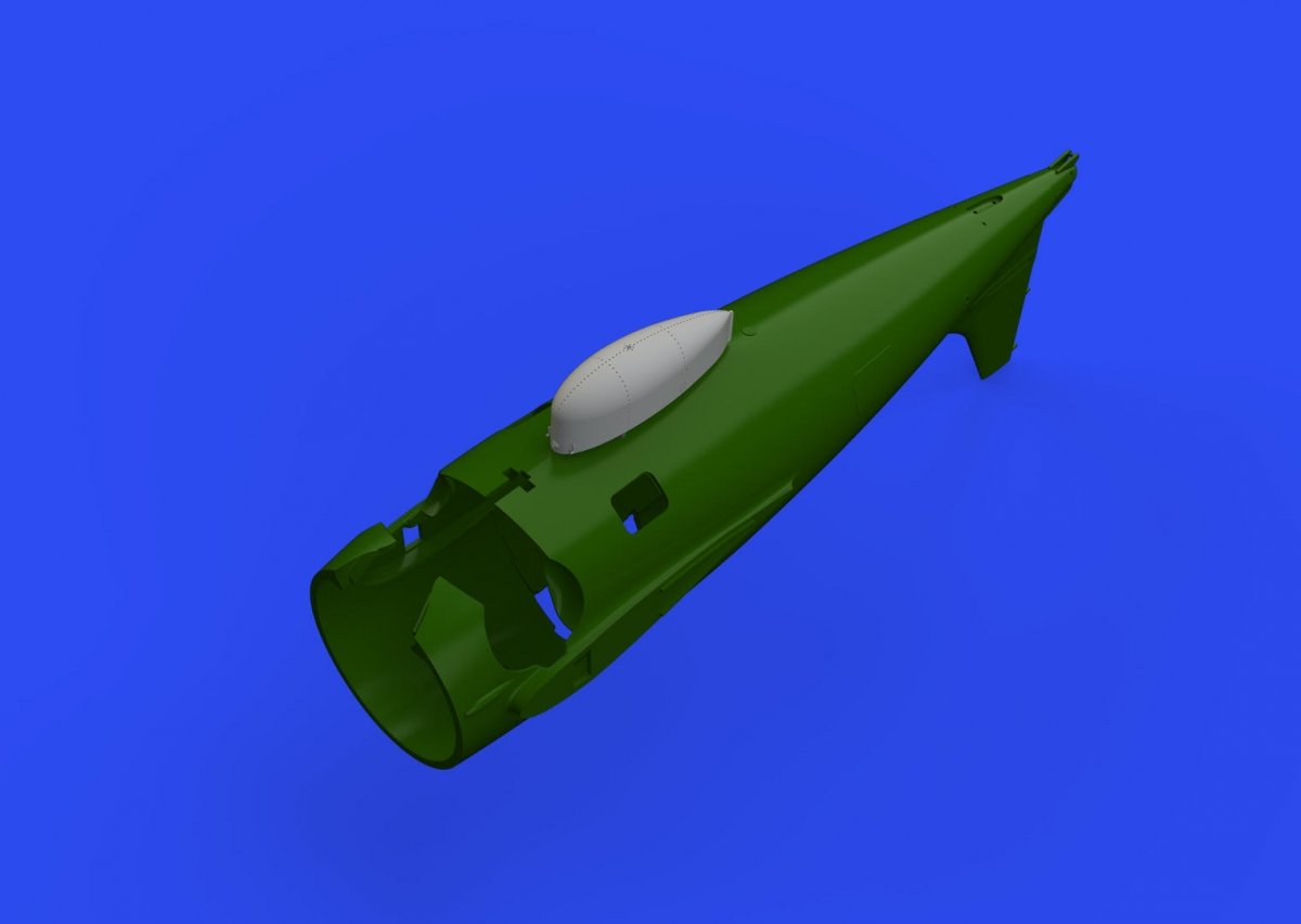Réservoir largable ventral Eduard 672290 F4F 42 gallons - Maquette ARMA HOBBY 1/72