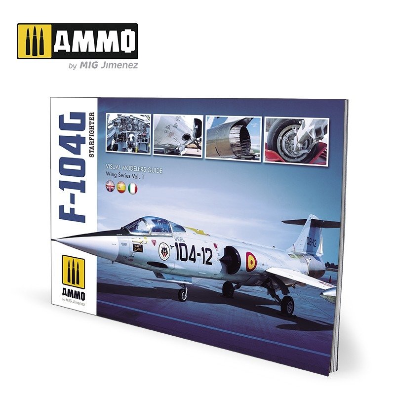 Munitions du F-104G STARFIGHTER de Mig Jimenez 6004 - Guide du modélisateur visuel multilingue