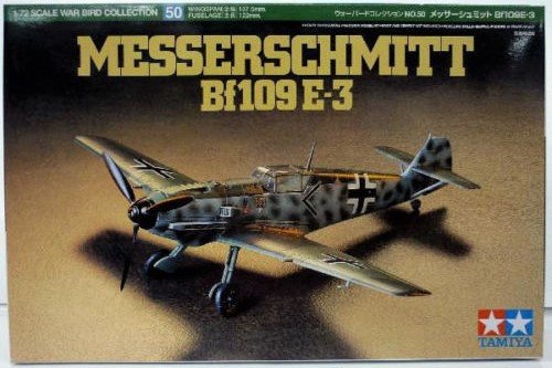 Tamiya 60750 Messerschmitt Bf109E-3 1/72