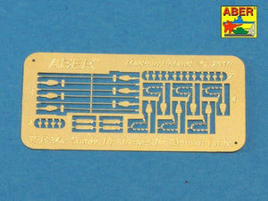 Décharges fumigènes Aber R-34 pour chars allemands comme Tiger I, Panther A/D, Panzer IIIL, Panzer IVG, Luchs, Puma (1/35) – Bild 5
