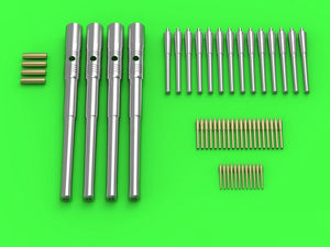 Canons de cuirassé Master SM-200-009 IJN Mikasa - 30,5 cm (4 pièces), 15,2 cm (14 pièces), 7,6 cm (20 pièces), 4,7 cm (12 pièces) (8 pièces)