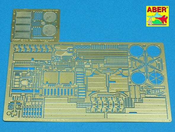 Aber 48011 char moyen allemand Panther Ausf.G (Sd.Kfz.171) (1/48)