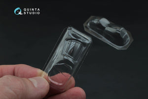Quinta Studio QC72006 Mi-24/35, verrière transparente thermoformée (pour maquette Zvezda) 1/72 – image 5