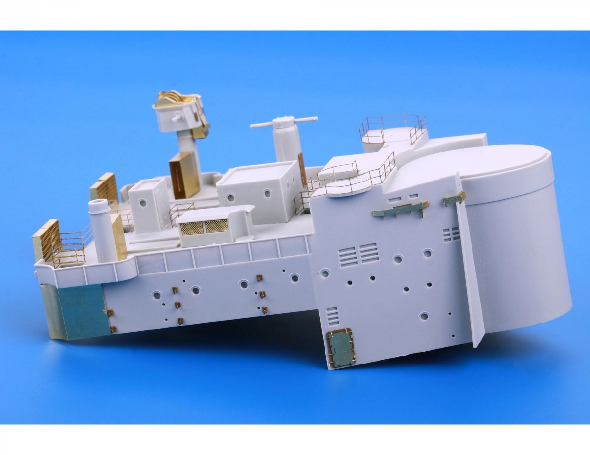 Eduard 53197 HMS Hood pt. 7 partie supérieure principale TRUMPETER 1/200 – immagine 4