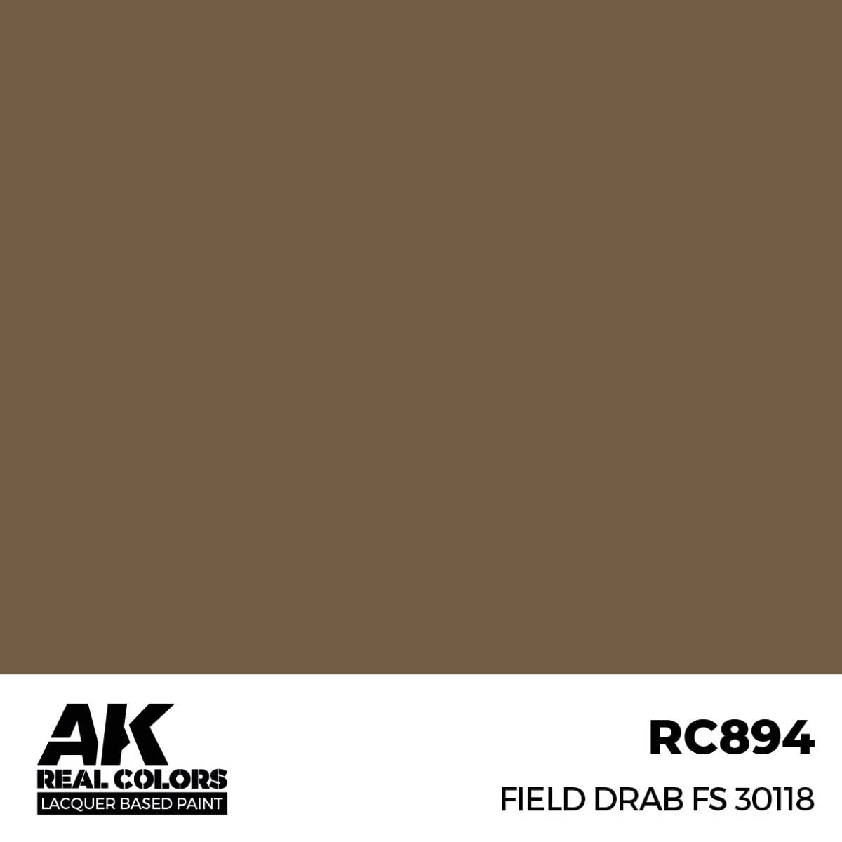 AK Interactive RC894 Field Drab FS 30118 17 ml 