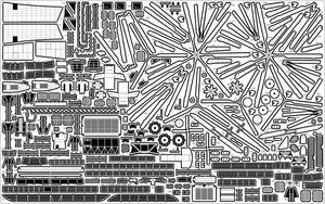 Pontos 35016F1 Ensemble de détails pour LPD de classe USS San Antonio (1/350) – imagen 13