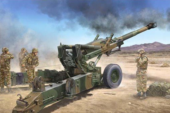 Trumpeter 02306 M198 Obusier moyen tracté de 155 mm (version ancienne) (1/35)
