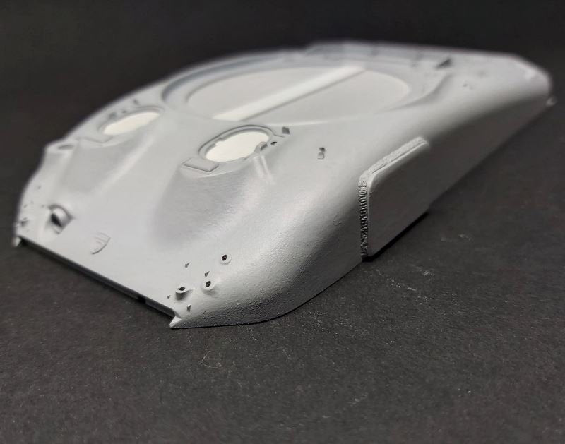 Panzer Art RE35-650 Coque de M4A1 (rangement à sec) avec blindage additionnel moulé 1/35 – Bild 2
