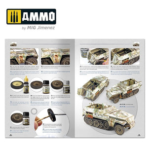 Munitions du MiG 6039 : Comment peindre des chars allemands de la Seconde Guerre mondiale en hiver (multilingue : anglais - espagnol) – image 8